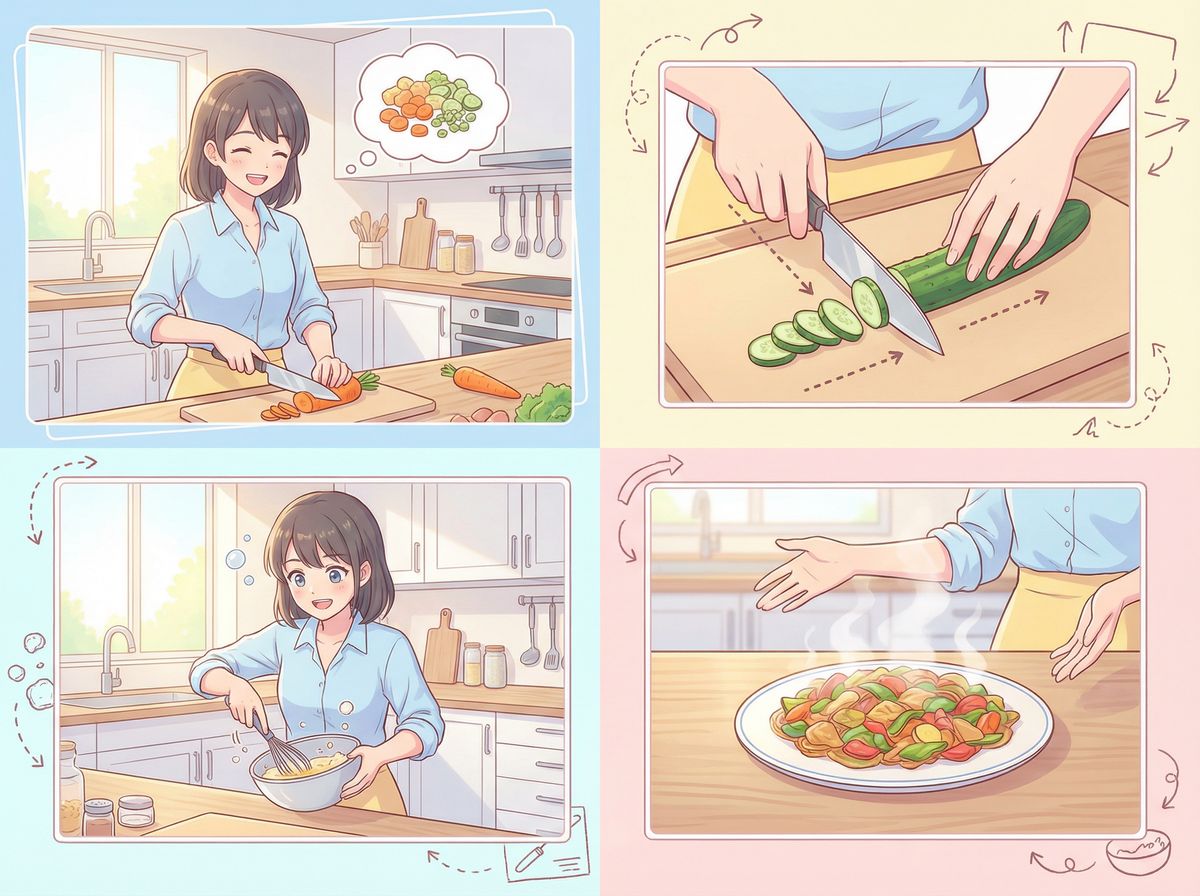 丝瓜视频生活技能动漫-美食烹饪教程演示